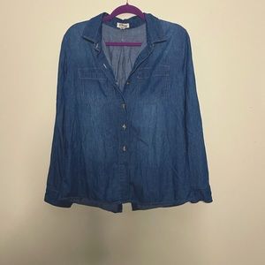 3/$30 Sale+free shipping Women’s Long Sleeve Jean like button down top